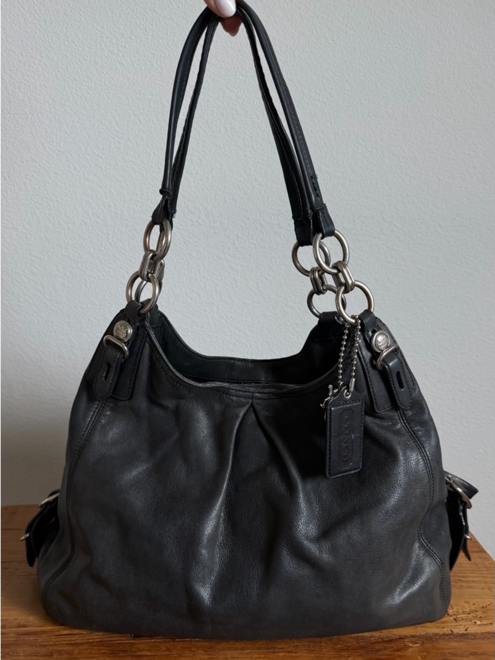 Coach Black Shoulder Bag